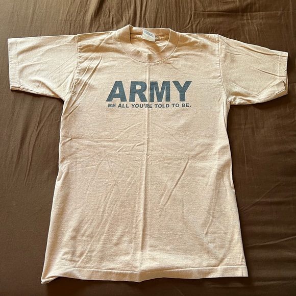 Army - Be all you're told to be - Joke Shirt - Picture 1 of 6